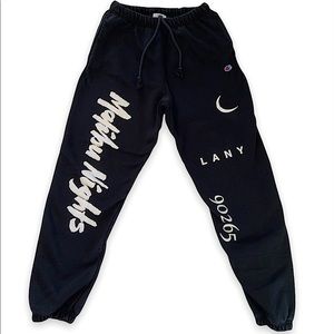 LANY Merch Malibu Nights Champion Sweatpants